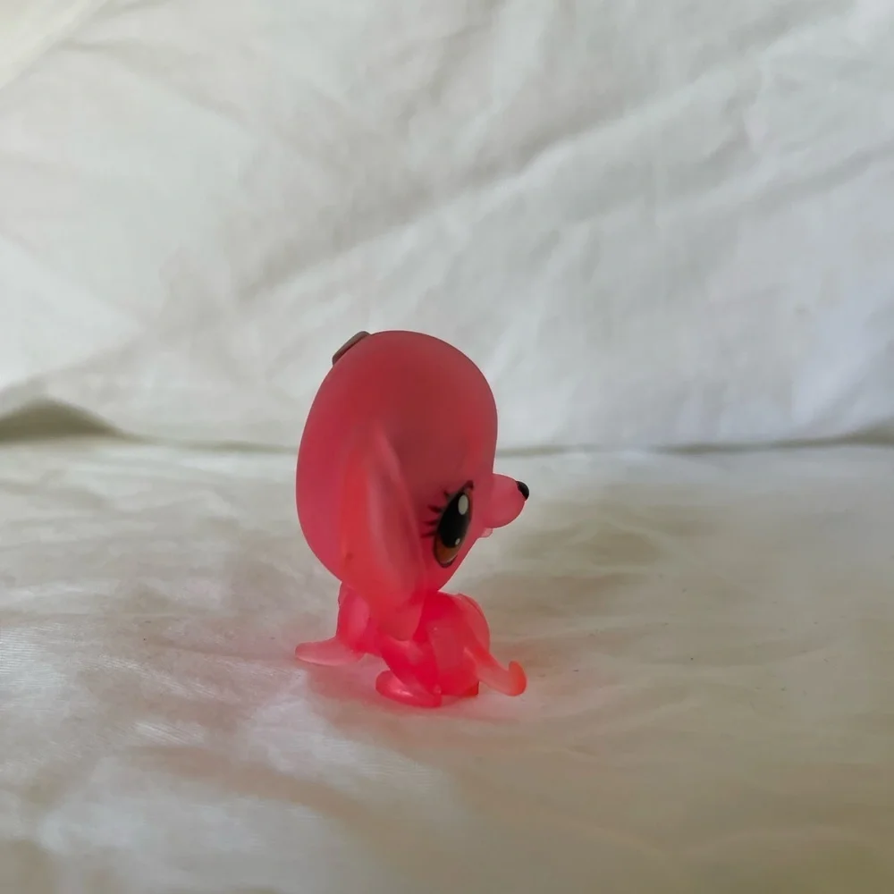 Littlest Pet Shop LPS #3179 Blind Bags Translucent Clear Beagle Dog